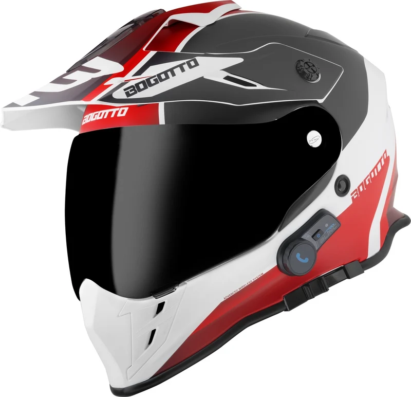 Bogotto H331 BT Tour EVO Bluetooth Enduro Helmet