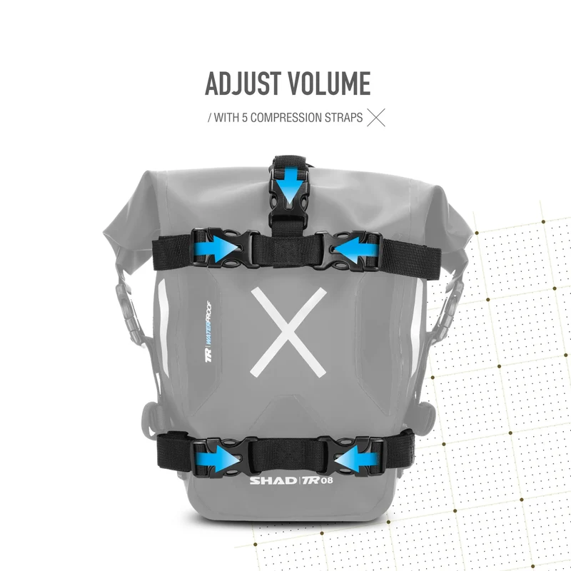SHAD TERRA TR08 PARAMOTOR BOLSA NEGRO