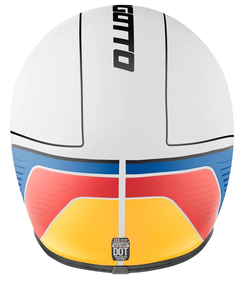 Bogotto FF980 EX-R Caferacer Cross Helmet