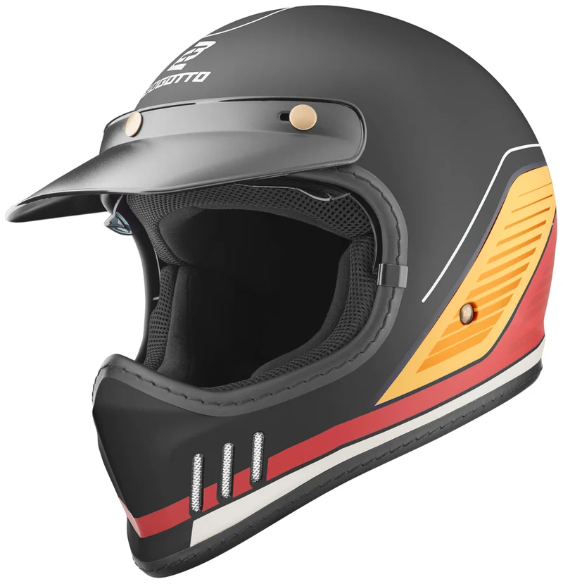 Bogotto FF980 EX-R Caferacer Cross Helmet
