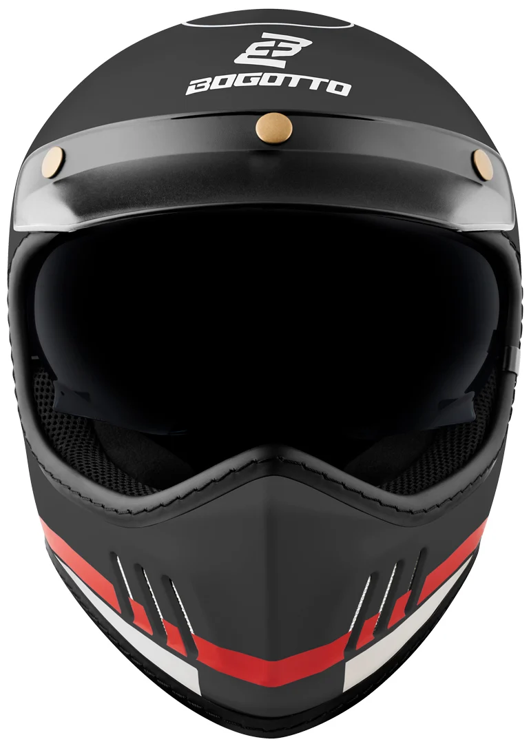 Bogotto FF980 EX-R Caferacer Cross Helmet
