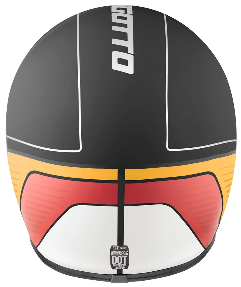 Bogotto FF980 EX-R Caferacer Cross Helmet