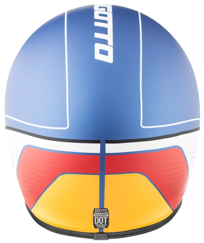 Bogotto FF980 EX-R Caferacer Cross Helmet