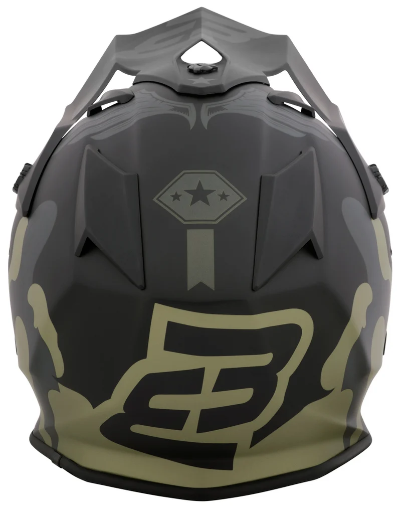 Bogotto V328 Camo Fiberglass Motocross Helmet