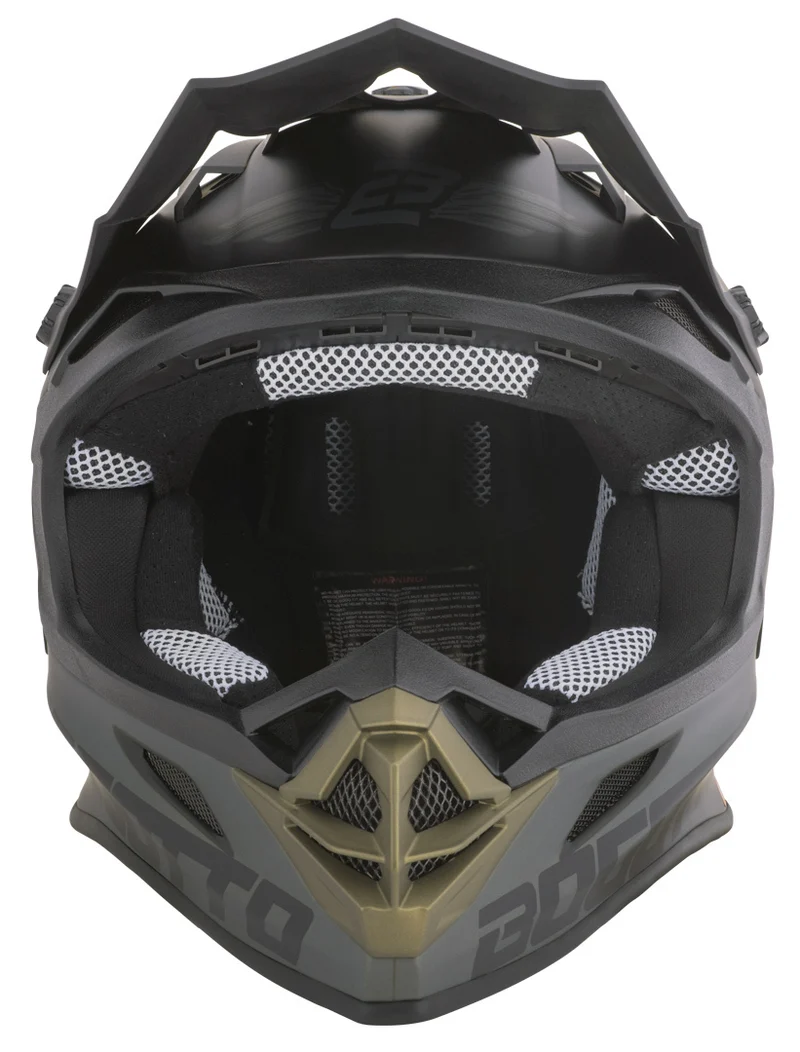 Bogotto V328 Camo Fiberglass Motocross Helmet