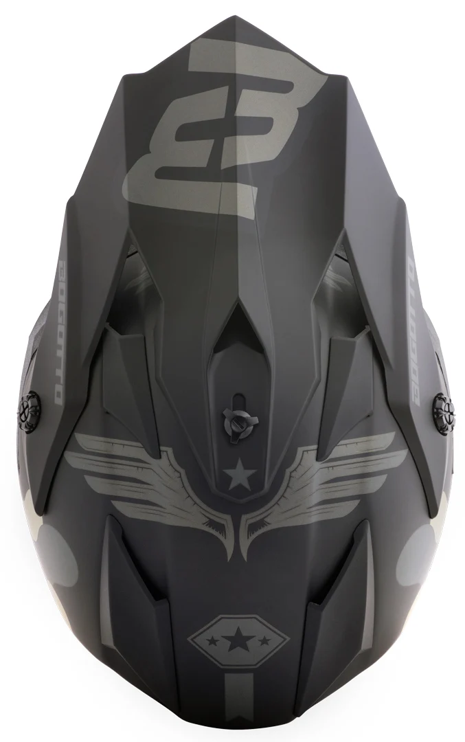 Bogotto V328 Camo Fiberglass Motocross Helmet