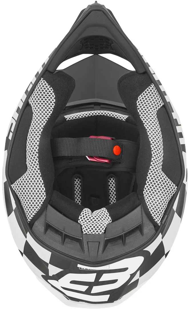 Bogotto V328 Xadrez Carbon Motocross Helmet