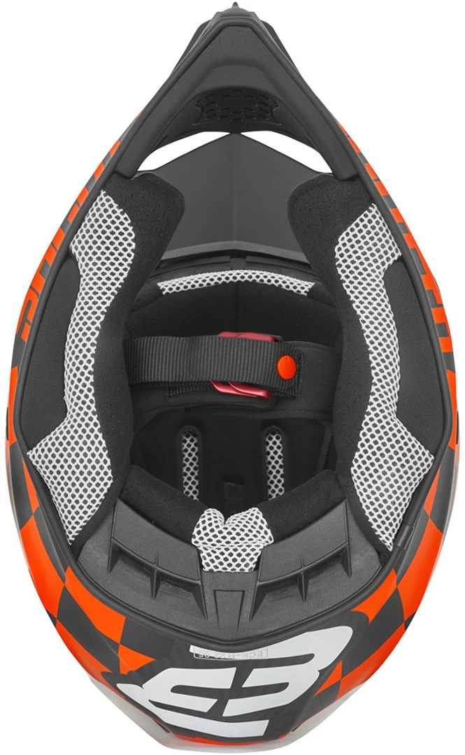 Bogotto V328 Xadrez Carbon Motocross Helmet