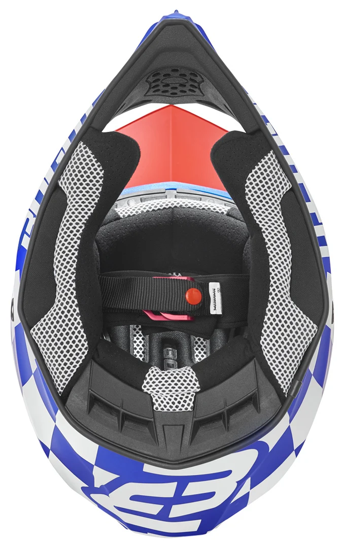 Bogotto V328 Xadrez Carbon Motocross Helmet