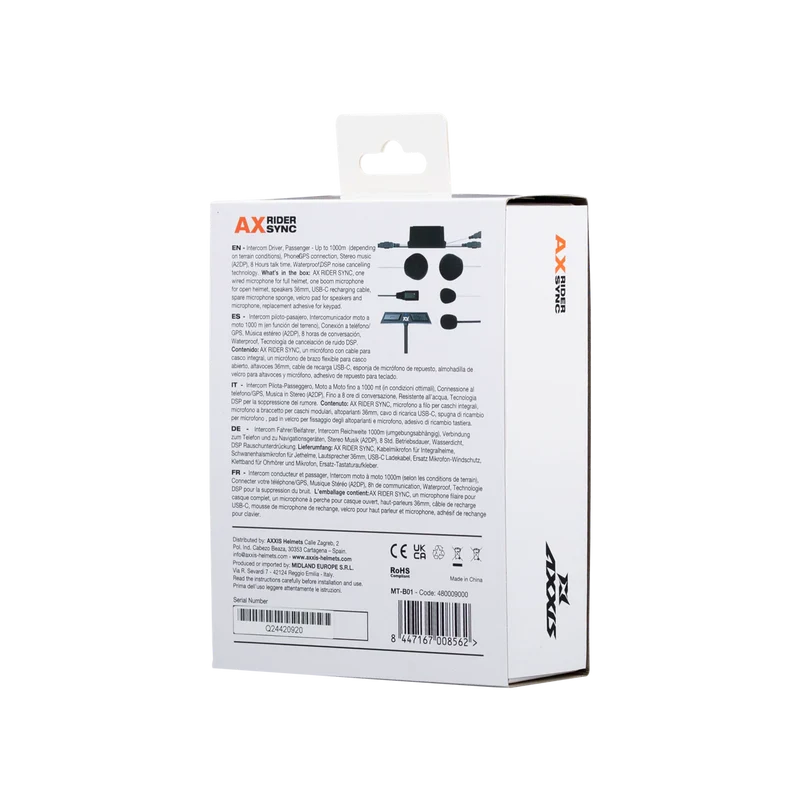 AXXIS INTERCOMUNICADOR AX-B01 BRANDED