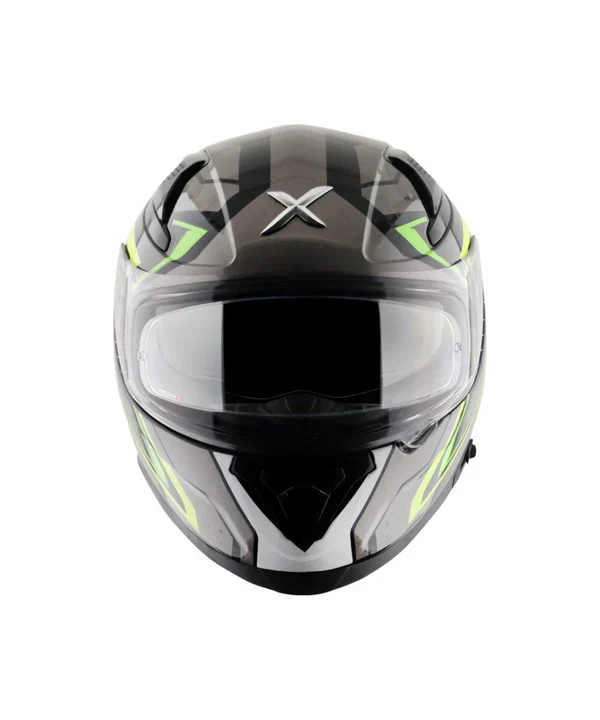 AXOR APEX ROADTRIP CASCO INTEGRAL DE MOTO NG MATE AMARILLO FLUO