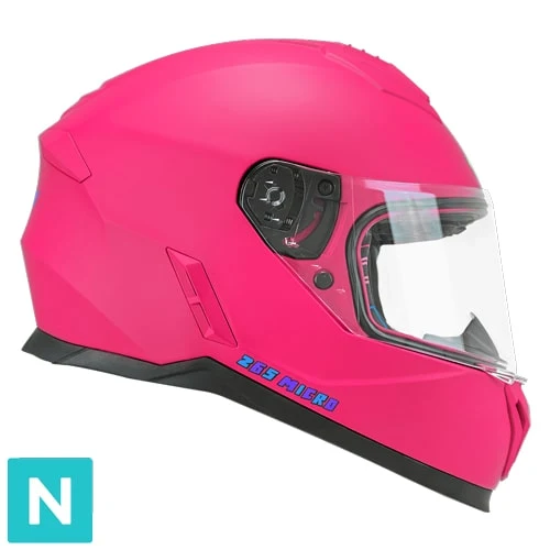 CGM 265A MICRO MONO CASCO DE MOTO OPACO FLÚOR ROSA