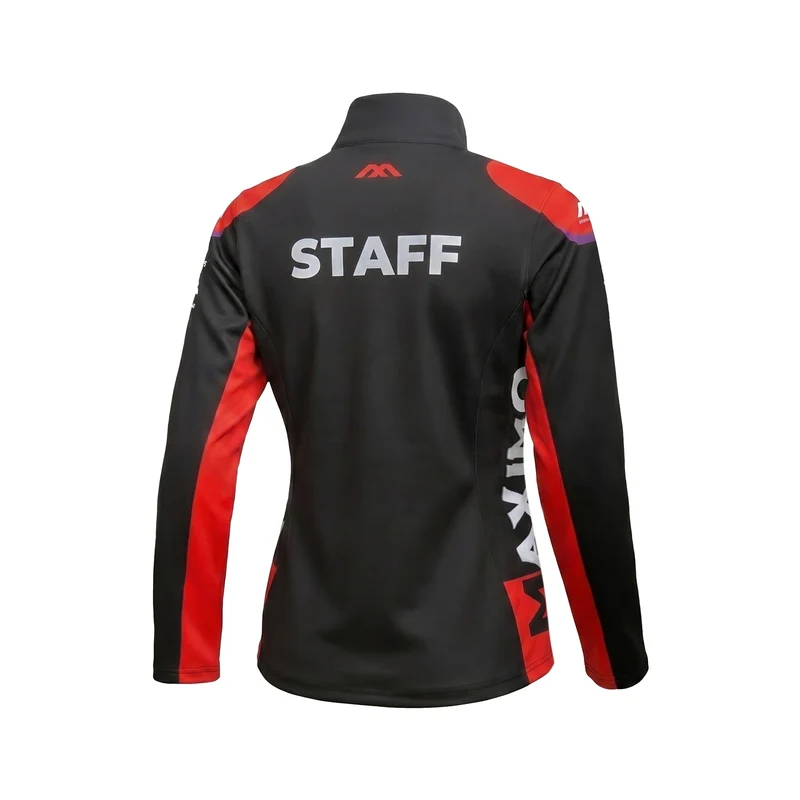 MAXIMO ZIPPER HOODIE MUJER SUBIMATION NEGRO