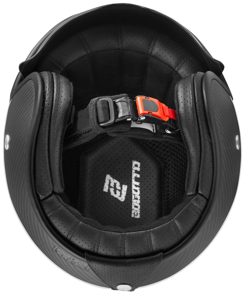 Bogotto V587 Crono Carbon Jet Helmet