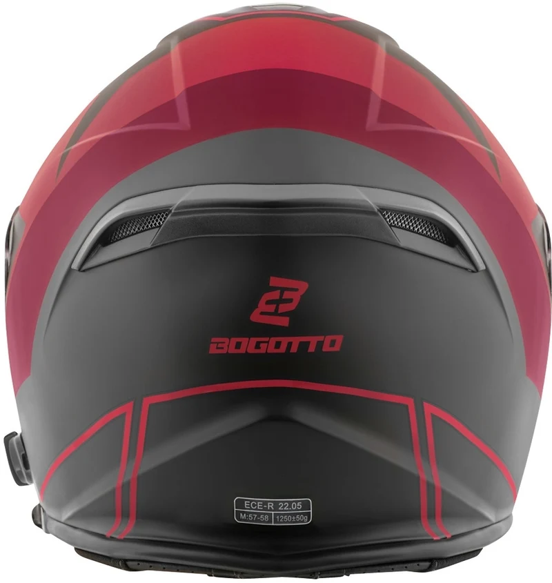 Bogotto V586 Detri BT Bluetooth Jet Helmet