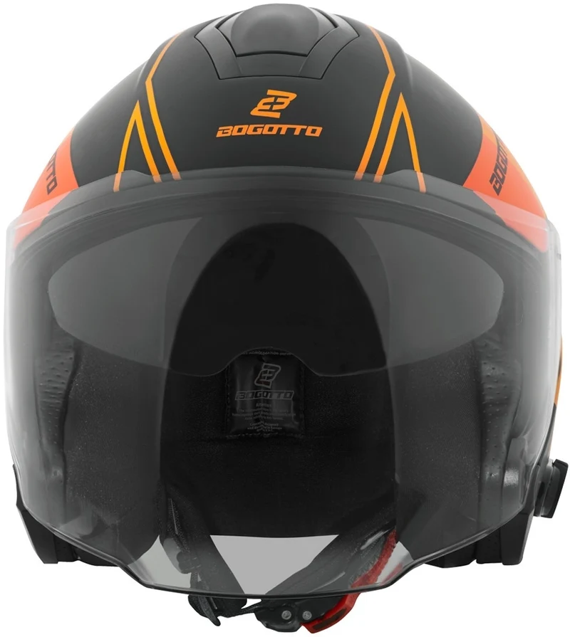 Bogotto V586 Detri BT Bluetooth Jet Helmet
