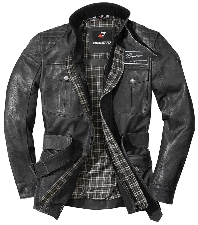 Bogotto Bristol Motorcycle Leather Jacket