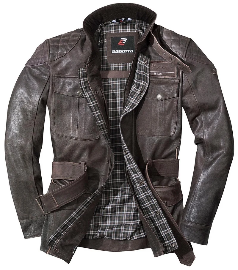 Bogotto Bristol Motorcycle Leather Jacket