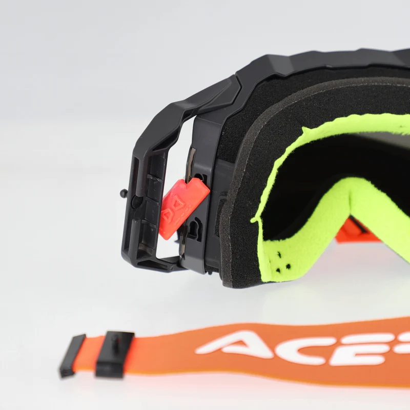 ACERBIS VULCAN MIRROR GAFAS DE MOTOCROSS NEGRO NARANJA ||