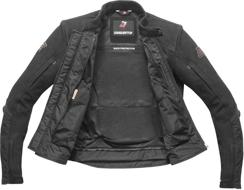 Bogotto Tek-M waterproof Motorcycle Leather- / Textile Jacket