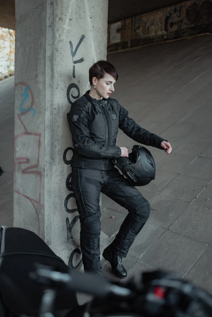 Bogotto Tek-M waterproof Ladies Motorcycle Leather- / Textile Jacket