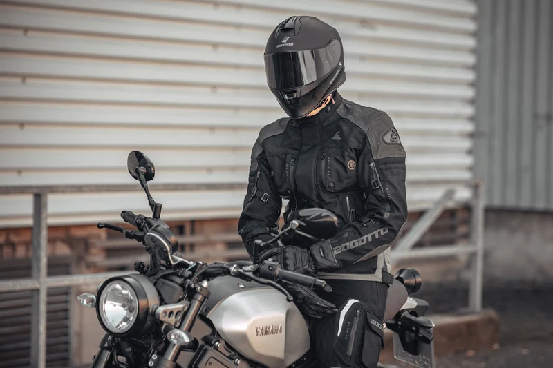 Bogotto Explorer-Z waterproof Motorcycle Leather- / Textile Jacket