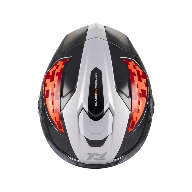 AXXIS OF516SV BLAZER SV PIXELART B15 CASCO DE MOTO BRILLO