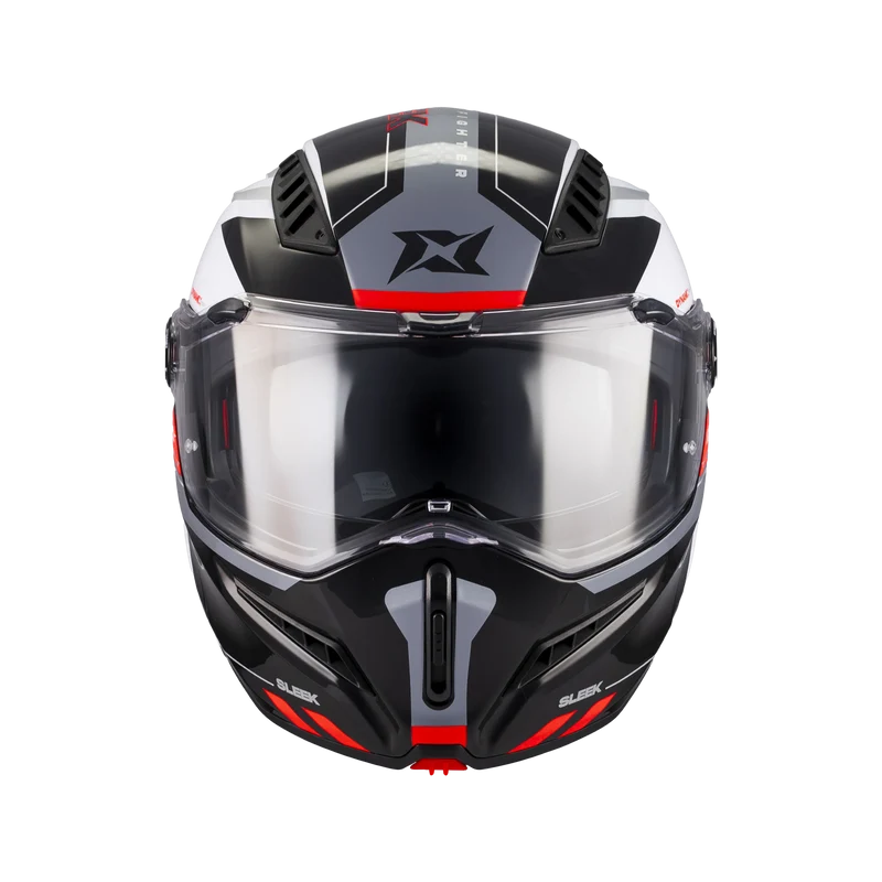 AXXIS FU409SV GHOSTFIGHTER SV SLEEK A2 CASCO DE MOTO BRILLO
