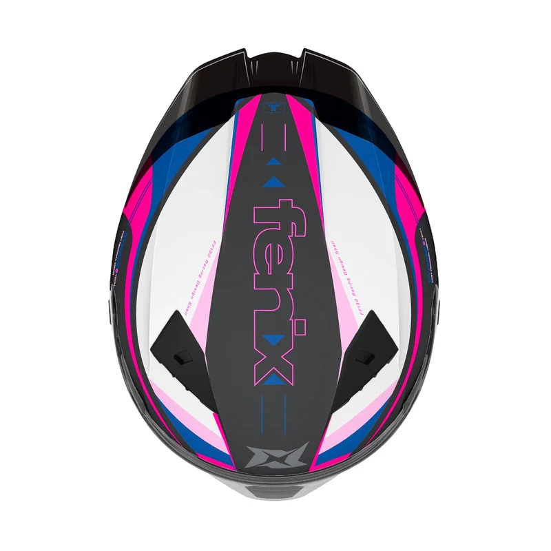 AXXIS FF132 FENIX TURBULENCE B8 CASCO DE MOTO BRILLO