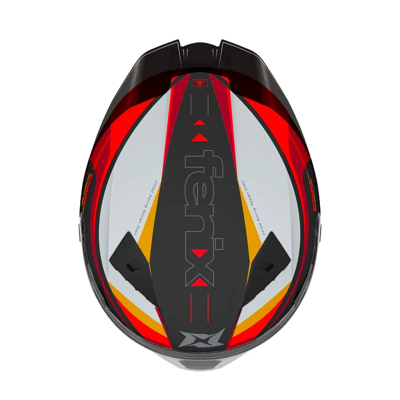 AXXIS FF132 FENIX TURBULENCE B5 CASCO DE MOTO BRILLO