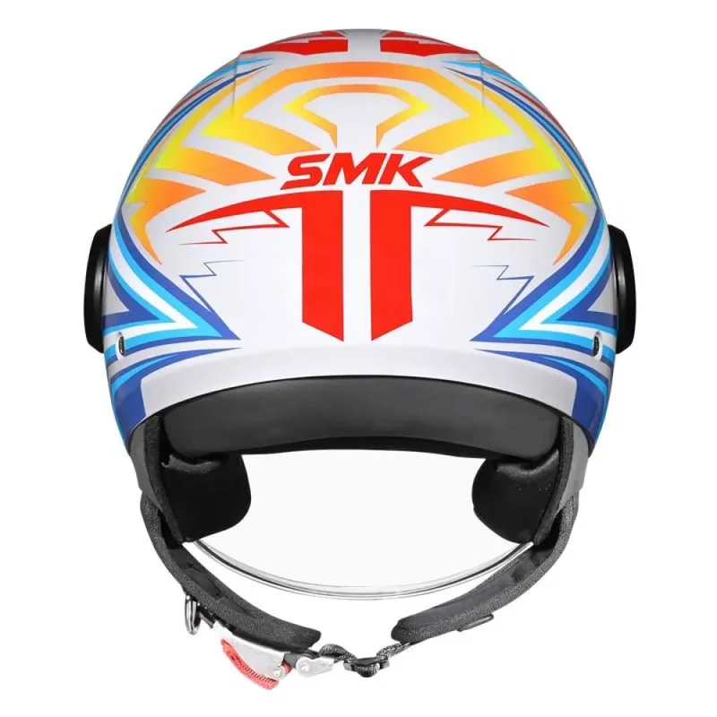 SMK CASCO JET LAMINAR STARZ DECORADO BRILLO (GL654)