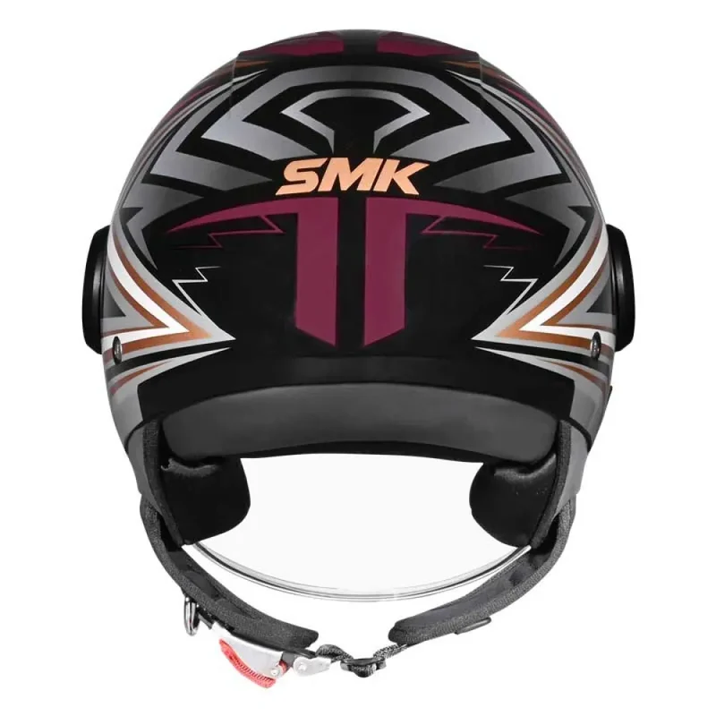 SMK CASCO JET LAMINAR STARZ DECORADO BRILLO (GL276)