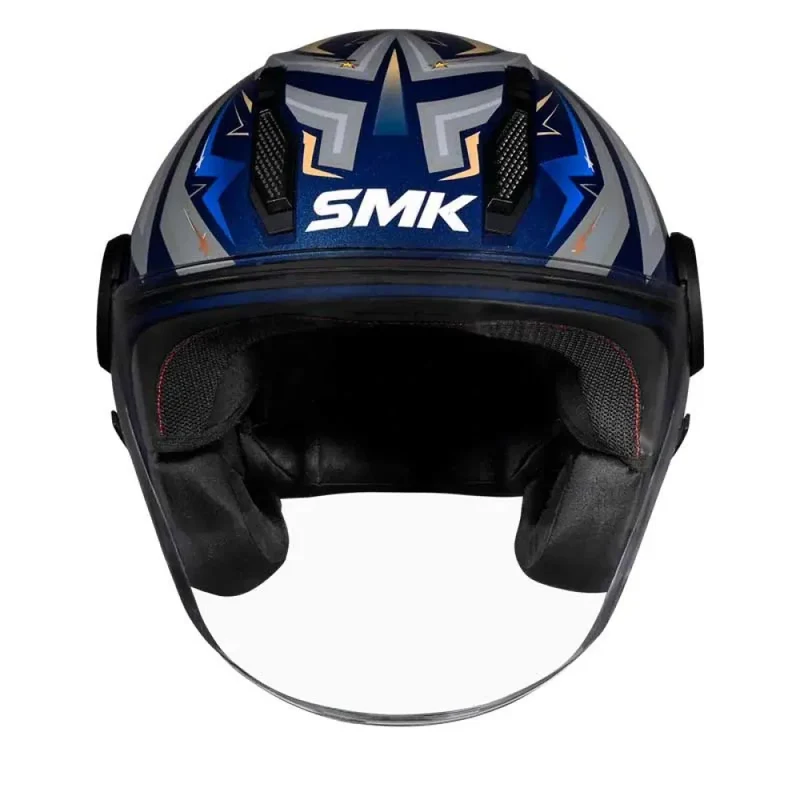 SMK CASCO JET LAMINAR STARZ DECORADO BRILLO (GL565)