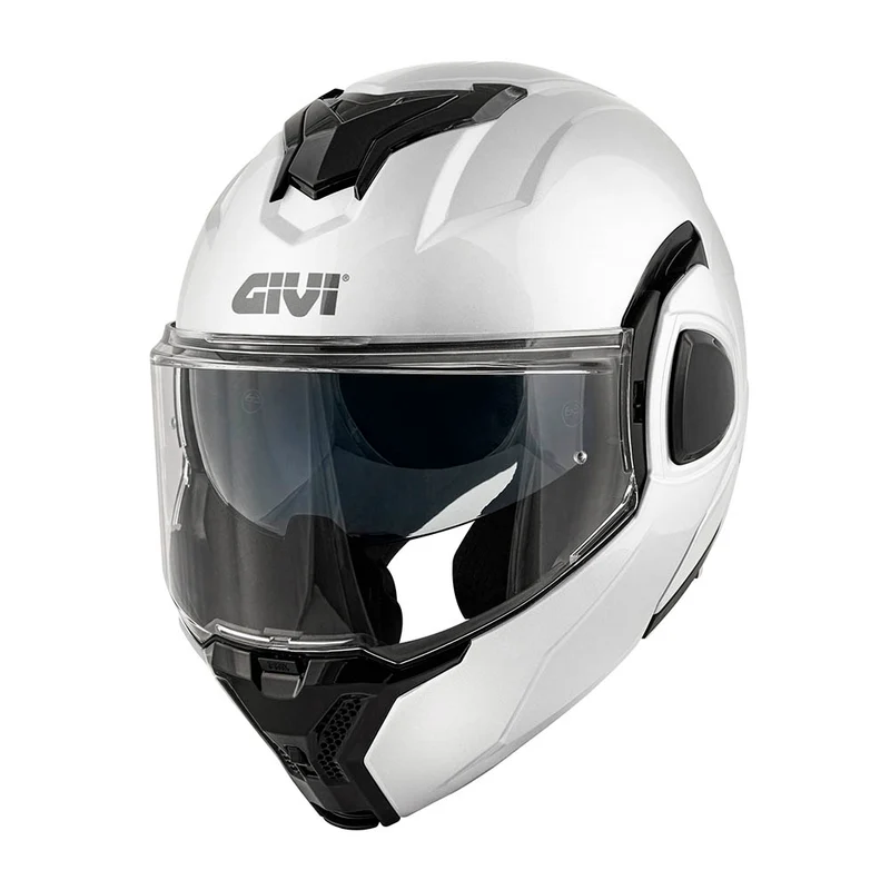 GIVI CASCO FLIPBACK FIBER X36SOLID BLANCO BRILLO T54