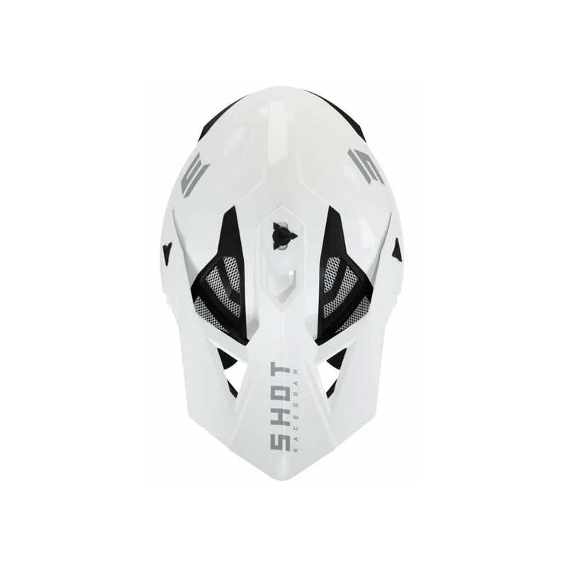 SHOT SOLID CASCO DE MOTO BLANCO