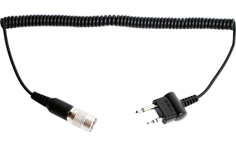 SENA bidireccional Cable recto radio con conector de dos pines Midland e Icom