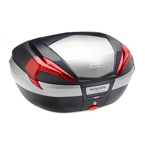 GIVI - MALETA MK 56 LTS. V56/MAXIA 4.NEGRO BASE/N C/TAPA ALUMINIO