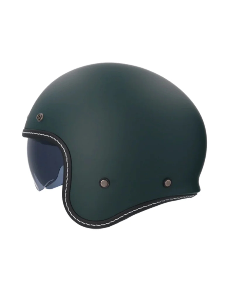 SHIRO CASCO WL-507 DALLAS MONOCOLOR VERDE MATE