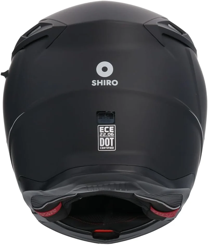 SHIRO CASCO FF950 DISCOVER MONOCOLOR NEGRO