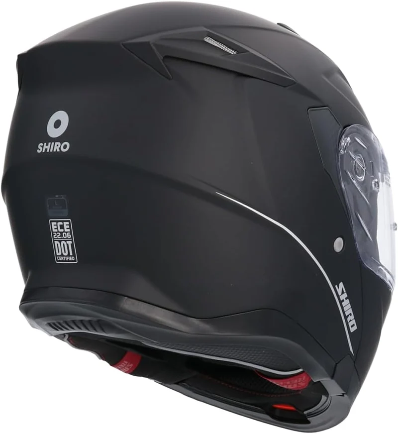 SHIRO CASCO FF950 DISCOVER MONOCOLOR NEGRO