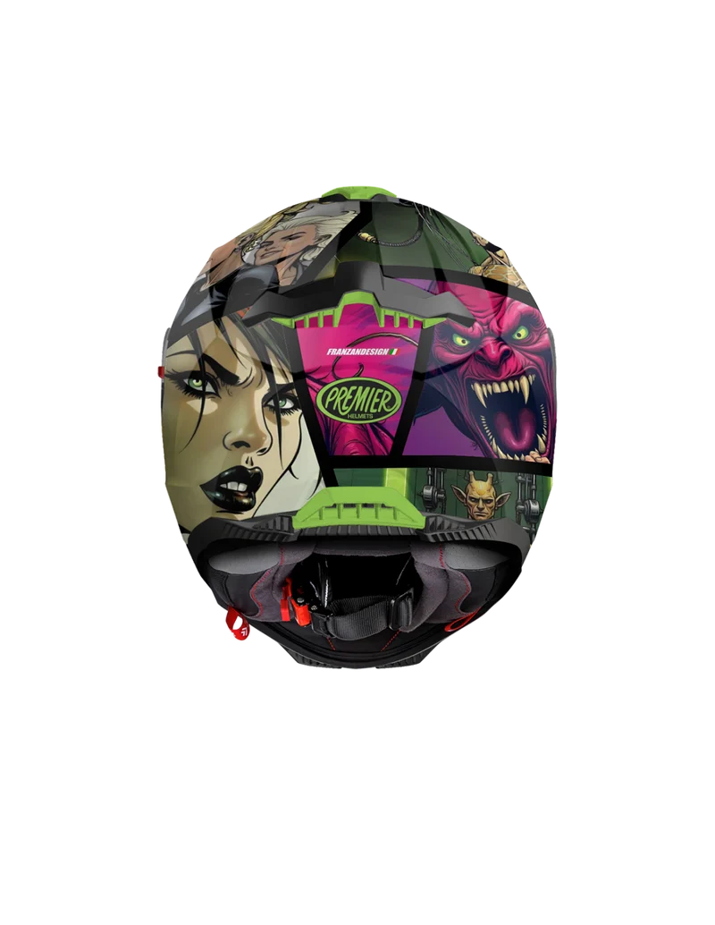 PREMIER 26 TYPHOON UD9BM CASCO INTEGRAL NEGRO MARRON