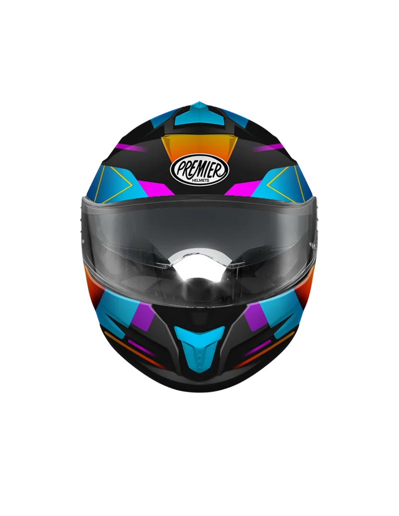 PREMIER 26 EVOLUZIONE RT9BM CASCO INTEGRAL RAINBOW