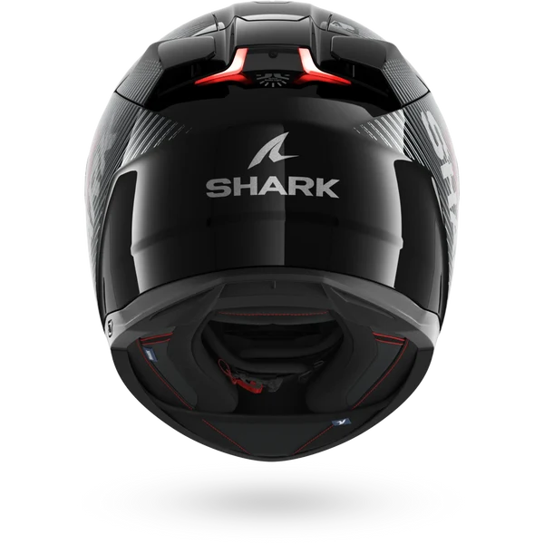 SHARK SKWAL i3 SP LYNE NEGRO Anthra Rojo Casco De Moto
