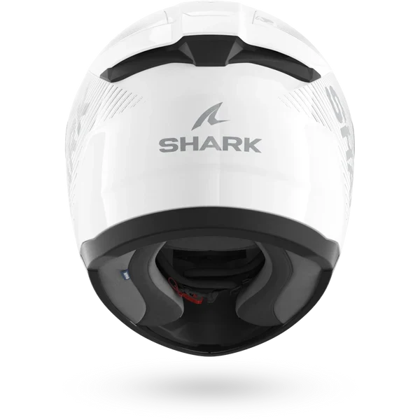 SHARK RIDILL 2 SP LYNE Blanco Plata Casco De Moto