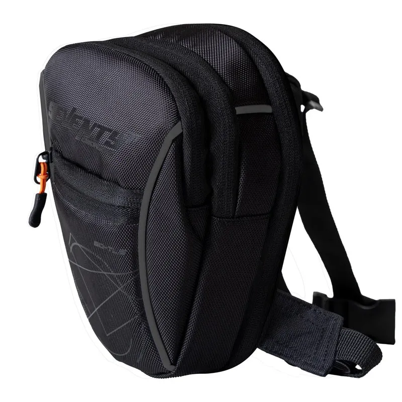 SEVENTY DEGREE SD-TL2 LEG BAG PARA MOTO NEGRA/BLANCA