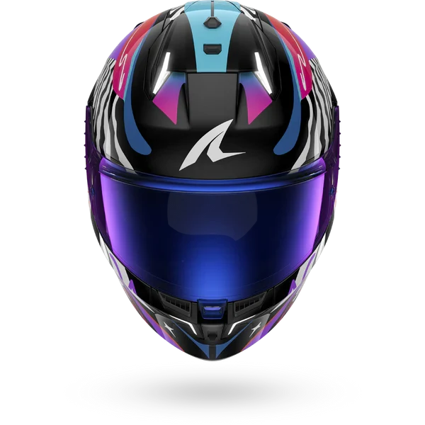 SHARK SKWAL i3 SPEED-FANCY NEGRO Blanco Naranja Casco De Moto