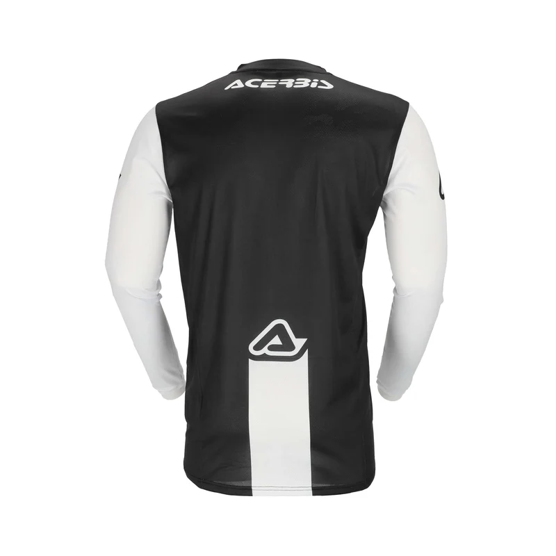 ACERBIS MX J-TRACK INC 2.O CAMISETA BLANCO NEGRO