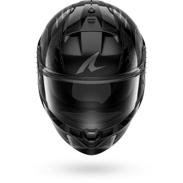 SHARK RIDILL 2 REPTAIA Casco De Moto NEGRO Anthra Plata