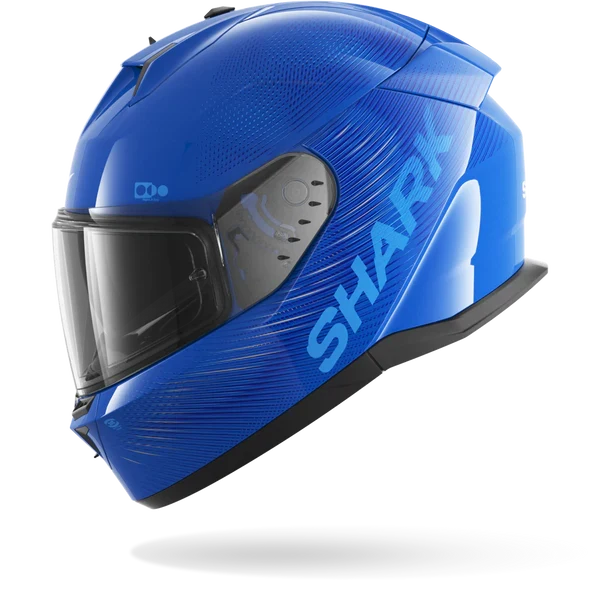 SHARK D-SKWAL 3 SP LYNE Azul Plata Azul Casco De Moto
