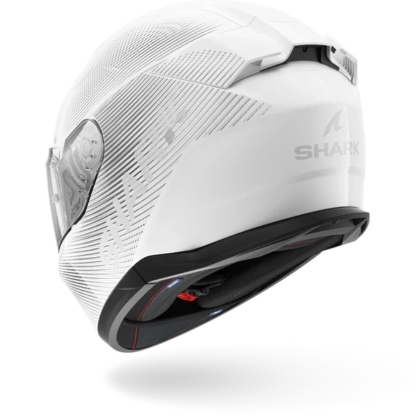 SHARK D-SKWAL 3 SP LYNE Blanco Plata Casco De Moto